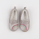 Vertbaudet - chaussons gris, argent - pointure 29