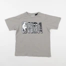Zara - tee-shirt imprimé au dos gris - 6/7 ans