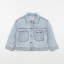Zara - veste imprimé au dos bleu - 3/4 ans