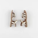La Redoute - sandales beige, or - pointure 28