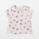 H&M - tee-shirt rose - 3/6 mois