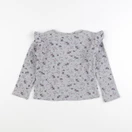 Zara - tee-shirt gris, violet - 3/4 ans