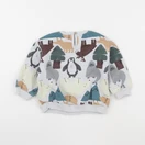 Zara - sweat multicolore - 9/12 mois