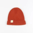 Thinking Mu  - Bonnet laine COCO orange - 4/6 ans