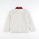 Thinking Mu  - Sweat polaire APPLE ecru - 9 ans