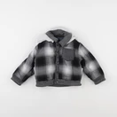 IKKS - veste réversible bleu, gris - 2 ans