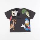 Zara - tee-shirt imprimé au dos marron - 9/12 mois