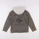 IKKS - veste imprimé au dos vert - 10 ans