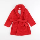 Vertbaudet - robe de chambre rouge - 2 ans