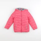 Vertbaudet - doudoune réversible rose - 7 ans