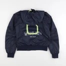 IKKS - veste imprimé au dos bleu - 12 ans
