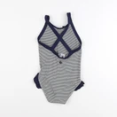 Petit Bateau - maillot de bain bleu, blanc - 3 ans