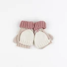 Vertbaudet - moufles beige - 2/3 ans