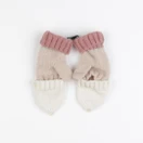 Vertbaudet - moufles beige - 2/3 ans
