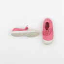 Bensimon - tennis à scratch/ lacets rose - pointure 26