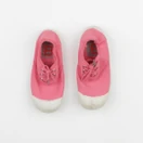 Bensimon - tennis à scratch/ lacets rose - pointure 26
