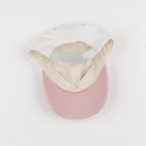 Monoprix - casquette blanc, rose - 7/8 ans