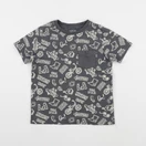 Vertbaudet - tee-shirt gris - 5 ans