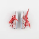 Zara - tennis à scratch/ lacets blanc - pointure 20