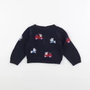 Jacadi - pull bleu - 18 mois
