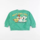 Zara - sweat imprimé au dos vert - 2 ans