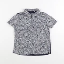 IKKS - chemise bleu, blanc - 3 ans