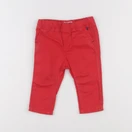 Obaïbi - pantalon rouge - 6 mois