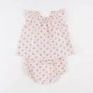 Bonpoint - pyjama coton rose - 12 mois