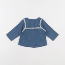 Moulin Roty - blouse bleu - 6 mois