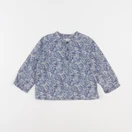Bonpoint - blouse bleu - 12 mois