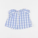 Bonpoint - blouse bleu - 3 mois