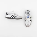 Adidas - baskets blanc, gris - pointure 31
