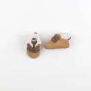 Obaïbi - chaussons marron - pointure 16/17