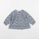 DPAM - blouse bleu - 6 mois