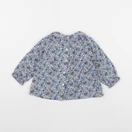DPAM - blouse bleu - 6 mois