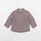 Absorba - chemise blanc, rouge - 6 mois