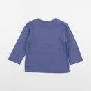 Benetton - tee-shirt bleu - 12 mois