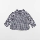 Sergent Major - chemise blanc, bleu - 6 mois