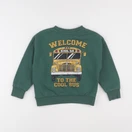 Vertbaudet - sweat vert - 5 ans