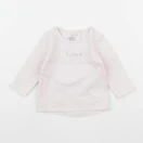 Absorba - tee-shirt rose - 6 mois