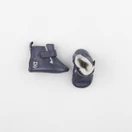 Obaïbi - chaussons bleu, argent - pointure 16/17