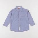 Vertbaudet - chemise imprimé au dos bleu - 3 ans