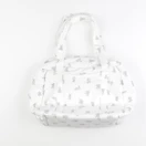 Petit Bateau - sac et tapis à langer blanc - 