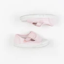 Jacadi - tennis à scratch/ lacets rose - pointure 21