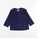 Petit Bateau - chemise bleu - 24 mois