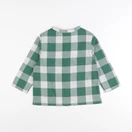 Petit Bateau - chemise blanc, vert - 36 mois
