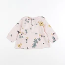 Petit Bateau - blouse rose - 12 mois