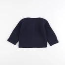 Petit Bateau - gilet bleu - 24 mois