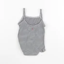 Petit Bateau - maillot de bain blanc, bleu - 6 mois