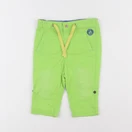 DPAM - pantalon vert fluo - 6 mois